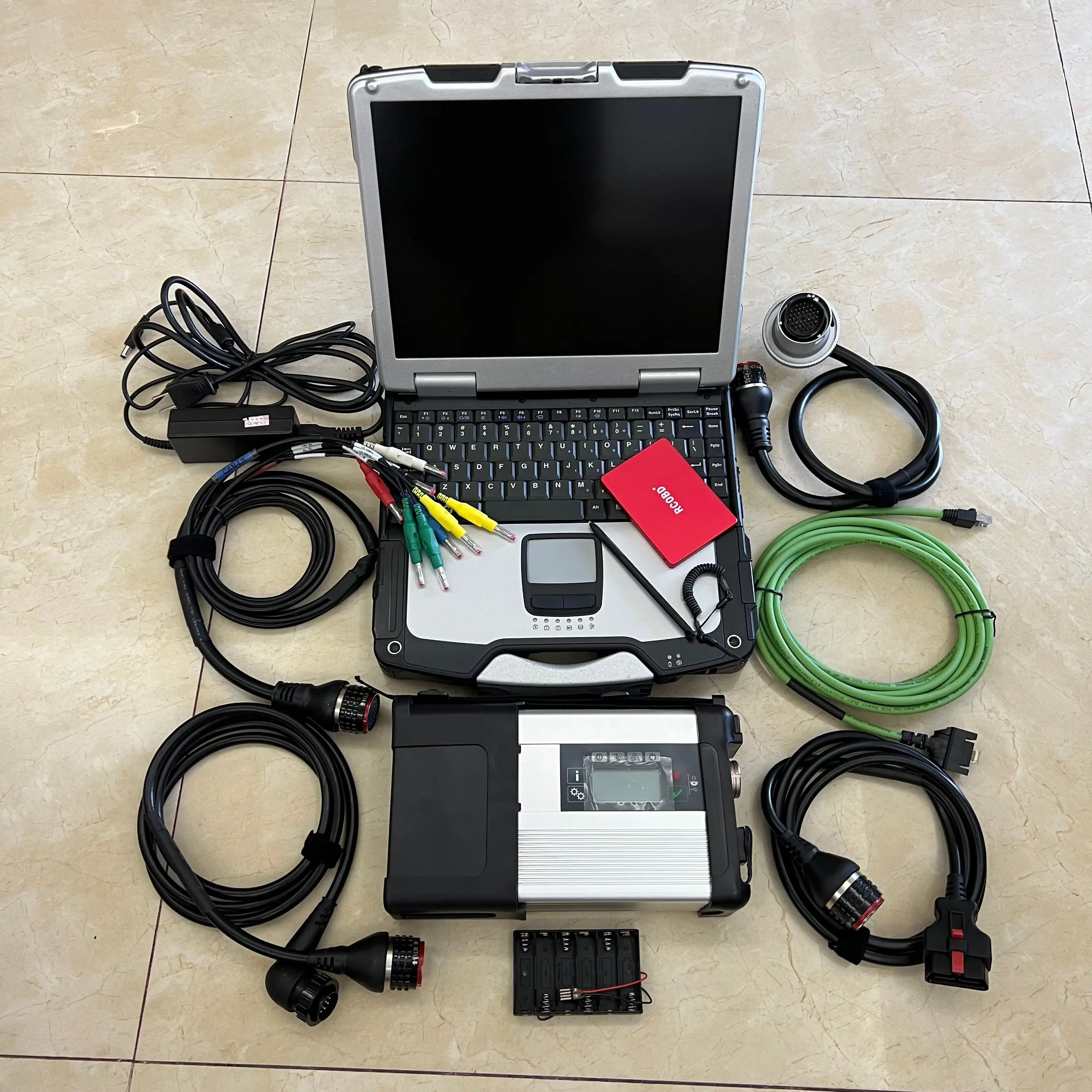 

New Arrivals MB SD C5 2024.06v With multi-languages Diagnostic-tool for MB Cars with CF31 Toughbook CF-31 Laptop