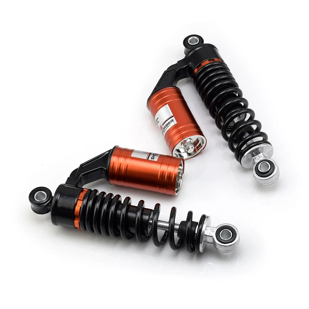 Universal 210mm Motorcycle orange or pink Air Shock Absorber Rear  for Motor E-Bike Quad Go Karts Electric Harley Scooter ATV