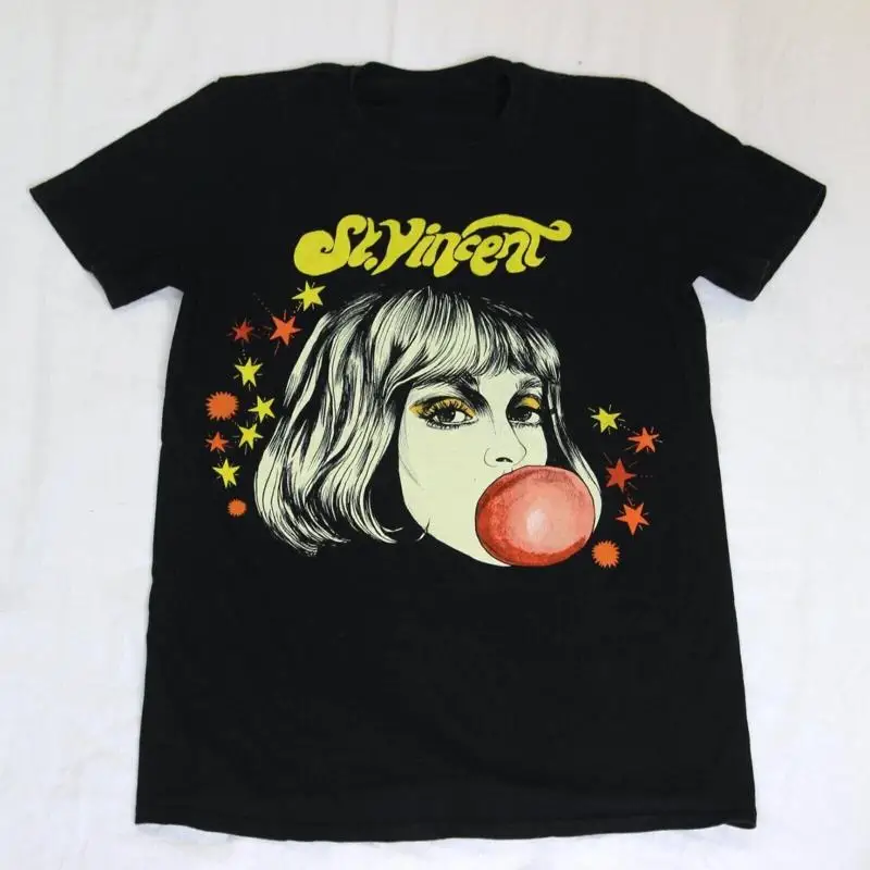 

Футболка St Vincent Band 2021 Tour DADDY'S HOME Concert Rock Pop 2side KK1830