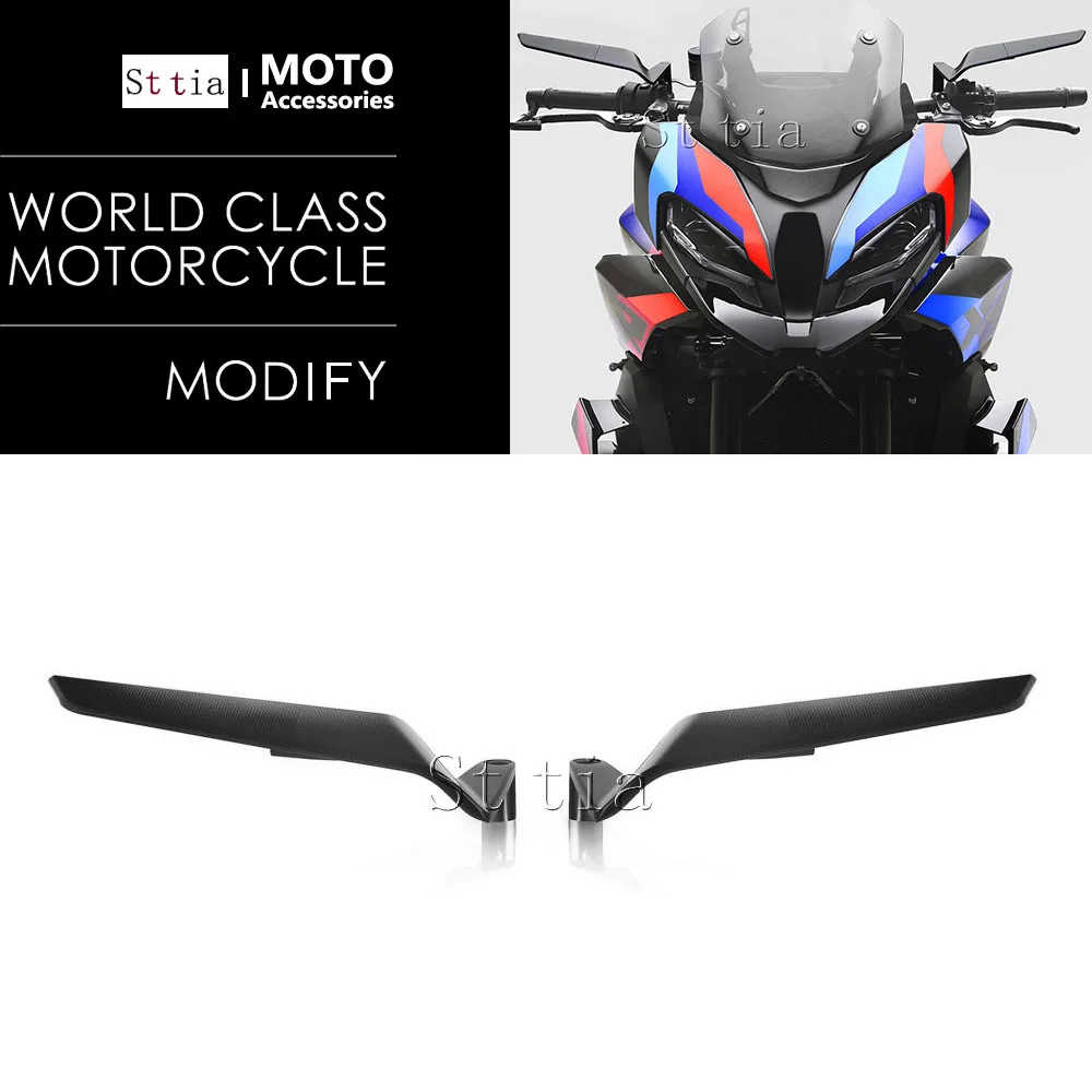 M1000R 2025 جديد عكس مرآة ل M1000R M1000XR M1000 R XR 2023-2024 دراجة نارية قابل للتعديل الدورية المقود المرايا الخلفية