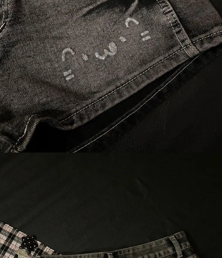 2026 Summer New Cute Hot Diamond Denim Low Waist Super Shorts Female Slim Black Gray Tight Y2k Shorts Hot Pants