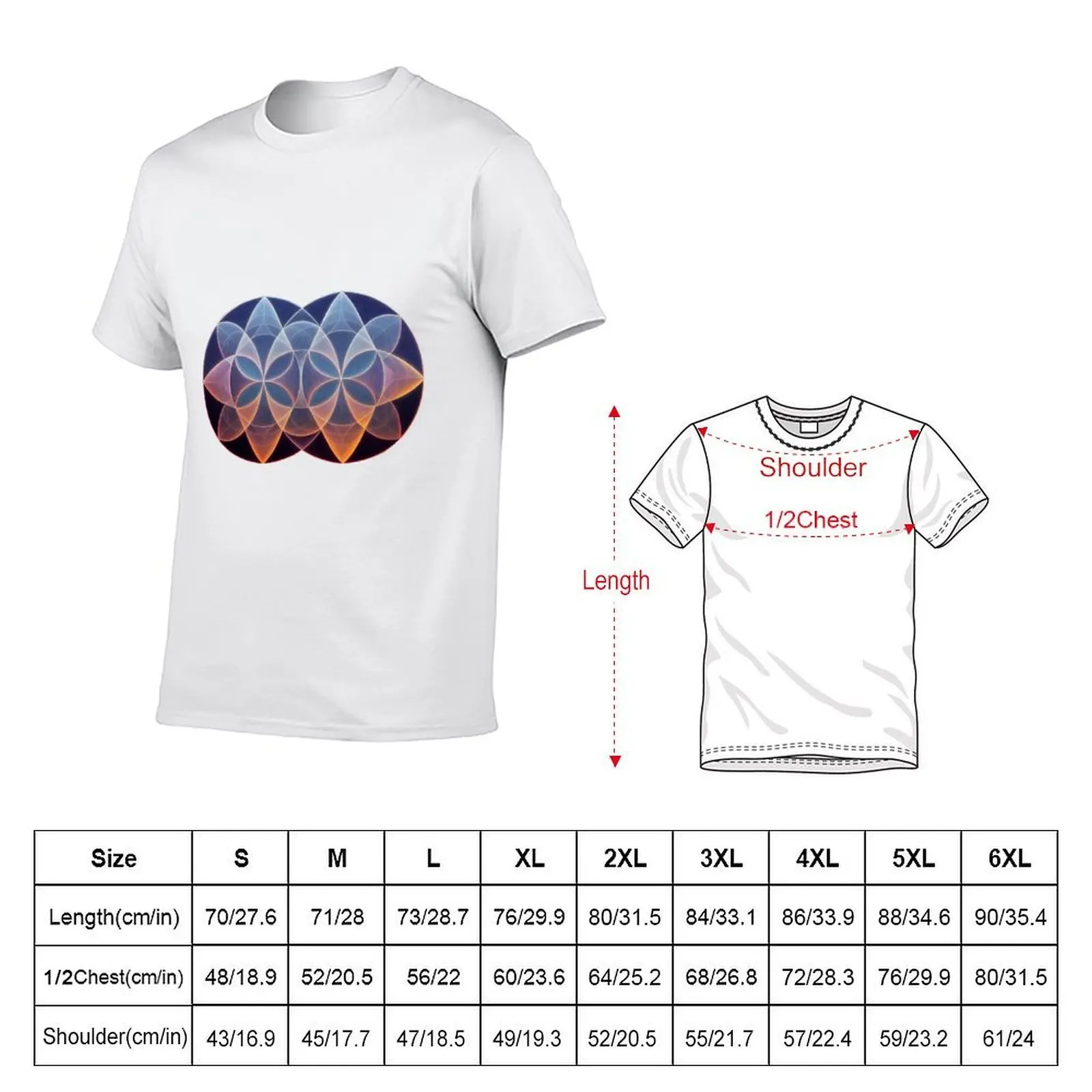 Sacred Geometry Balanced Spheres T-Shirt man t shirts graphic man t shirt luxury T-Shirt
