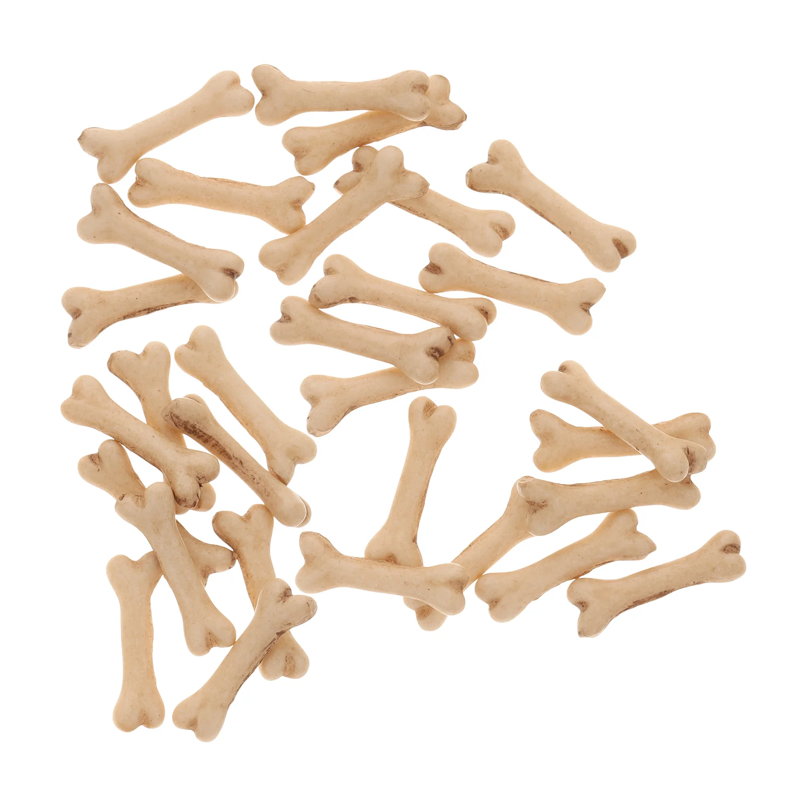 30 Pcs Halloween Bone Model Costume Dollhouse Prop Miniature Figurines Figure Accessories Craft Toys Ornament Resin Man