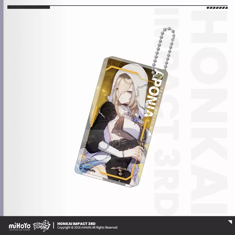 Sunsyea Honkai Impact 3rd Official Merch miHoYo Original Authentic Thick Acrylic Keychain Pendant Herrscher of Human Elysia