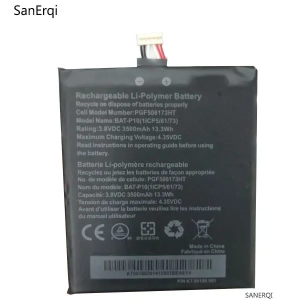 

Аккумулятор BAT-P10 для Acer Liquid E700 Liquid E700 Triple, E39 PGF 506173 Сменный аккумулятор для мобильного телефона HT 3500 мАч