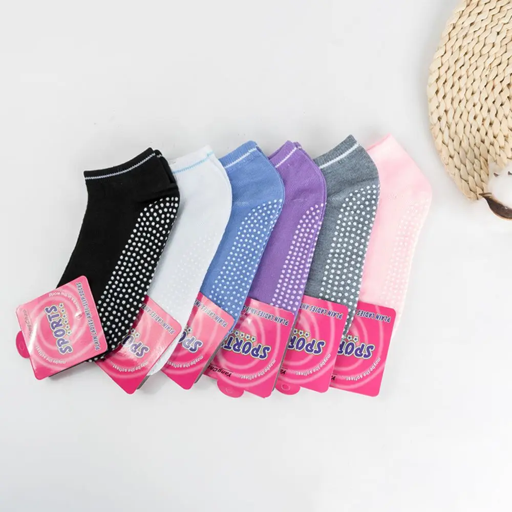 

Gym Pilates Sport Cotton Anti Slip Breathabl Quick-Dry Women Yoga Socks Dance Sock Ballet Socks Elasticity Socks