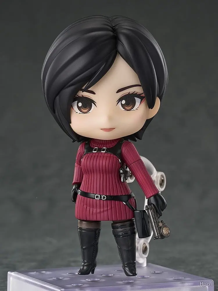 Q-Version Kurzhaar-Nendoroid 2761 Ada Wong Anime-Figur Modell Spielzeug Bewegliche Gelenke Sammlerstück Desktop-PC-Gehäuse-Ornament Fan-Geschenk – Detail 5