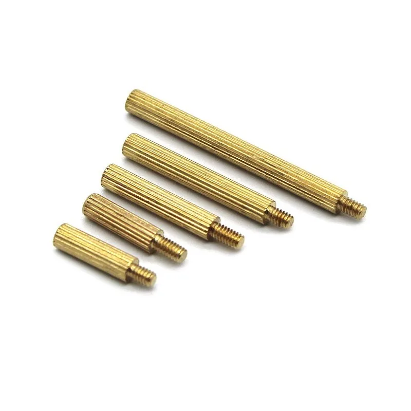 M2 Single Head Copper Column, Stud DIY Fastener, Car Shell, Column, Hardware Accessories, Threaded Isolation Column