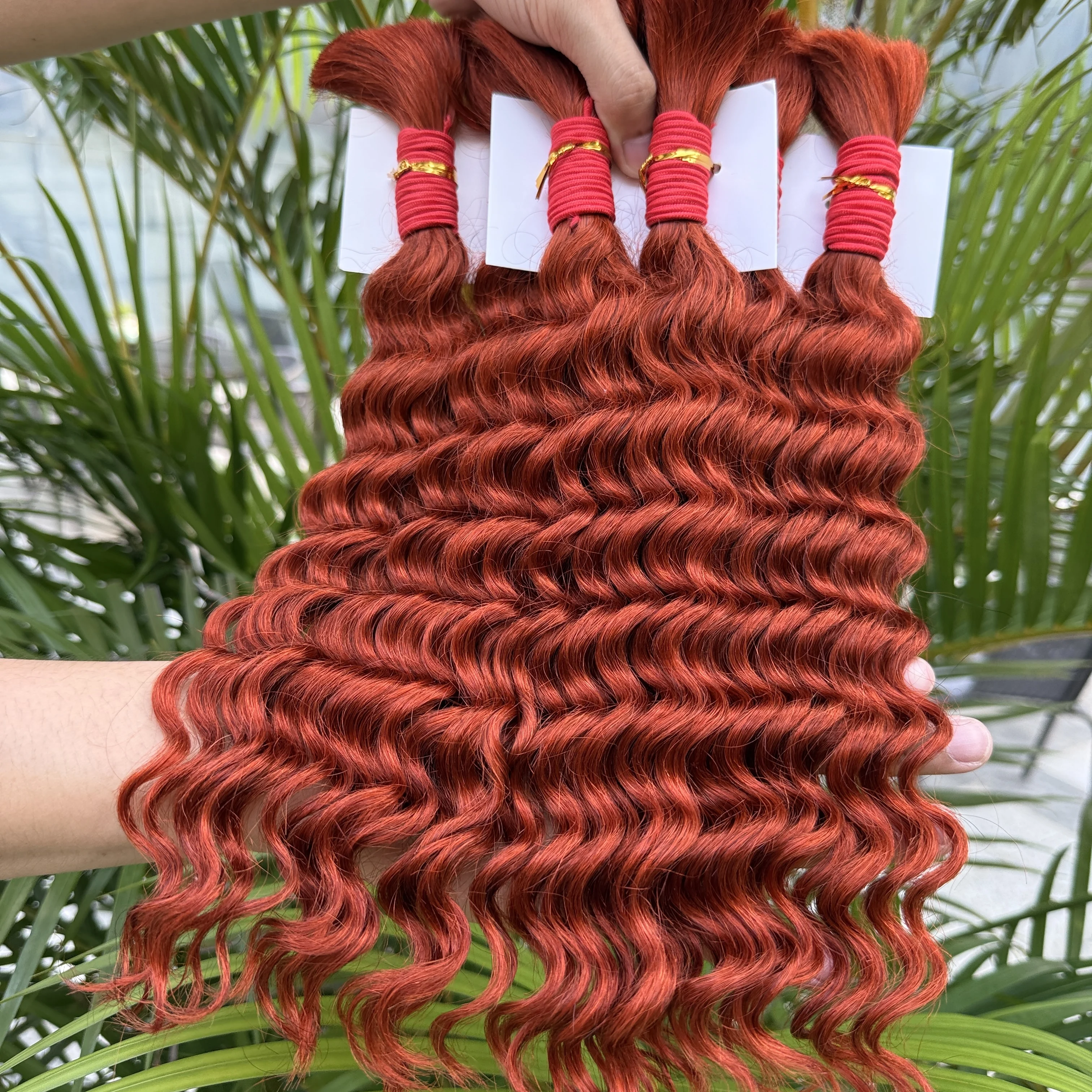 بوهو الضفائر الشعر البشري 50 جرام/حزمة تجديل الشعر البشري الشعر البشري السائبة عذراء الشعر للنساء تجديل شعر مموج عميق الشعر السائبة