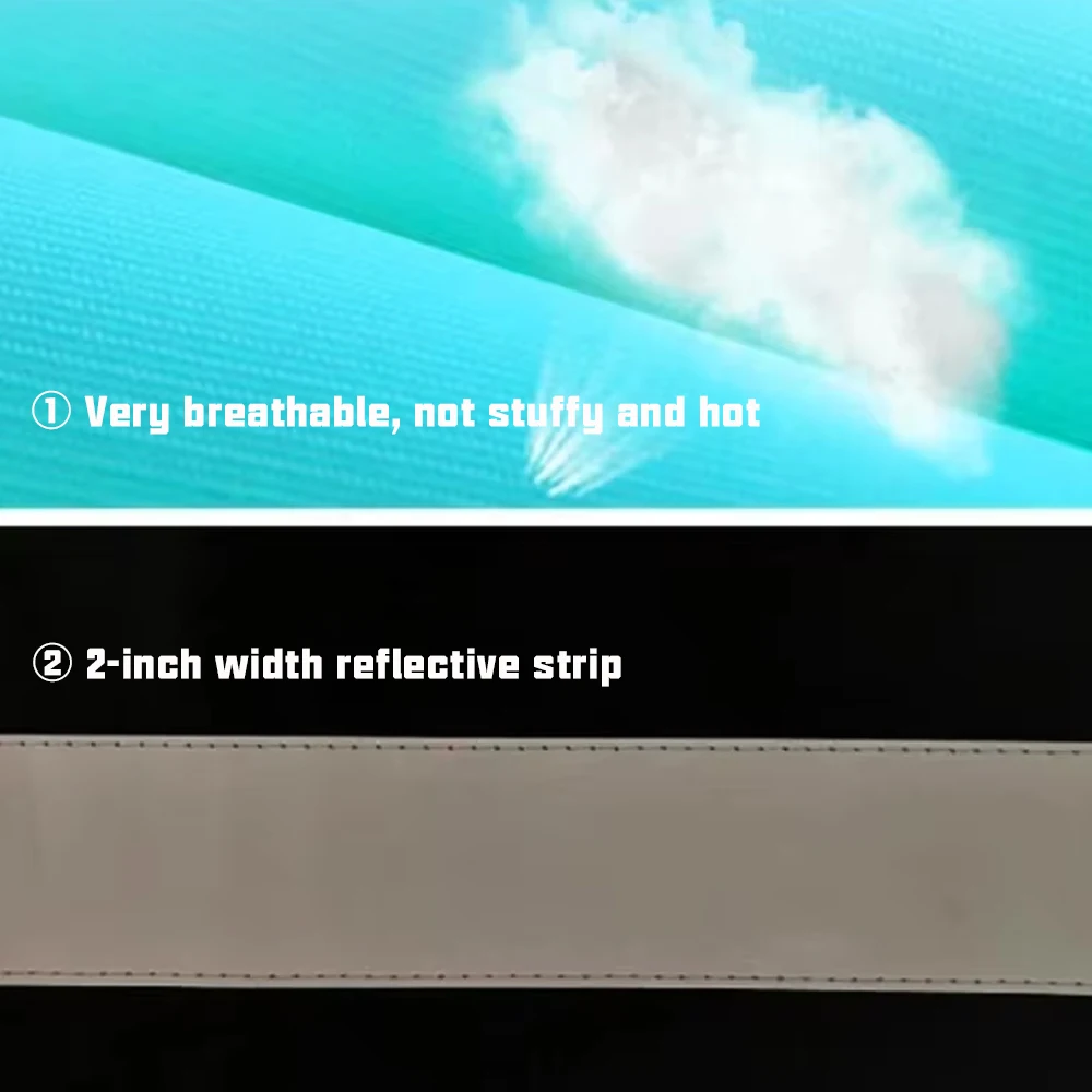 Custom Logo Safety Vest for Construction Work Two Tone High Visibillity Workwear Vest with Pockets and Zipper