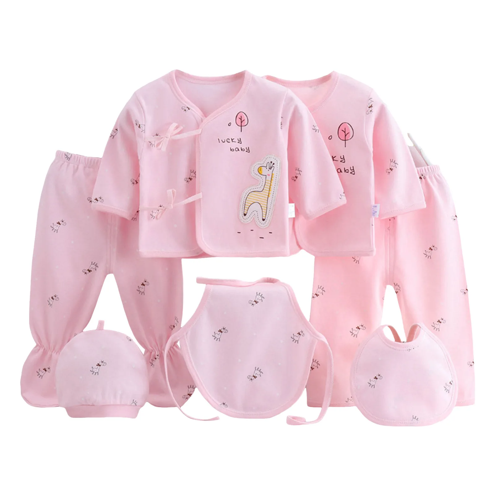 

Its A Small World Blanket Newborn Baby Clothes Pure Cotton Suit Newborn Baby Clothes Boys And Girls Baby Seven Baby Girl Hat