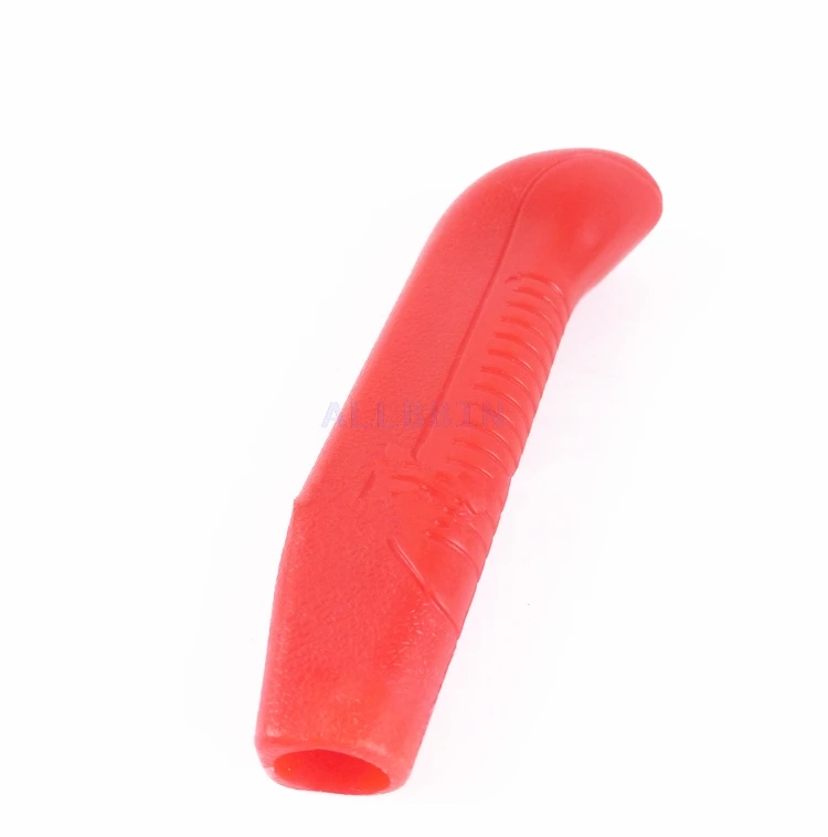 

For Daewoo 150 220 225 300-7 For Doosan Excavator Hydraulic safety lock handle red grip