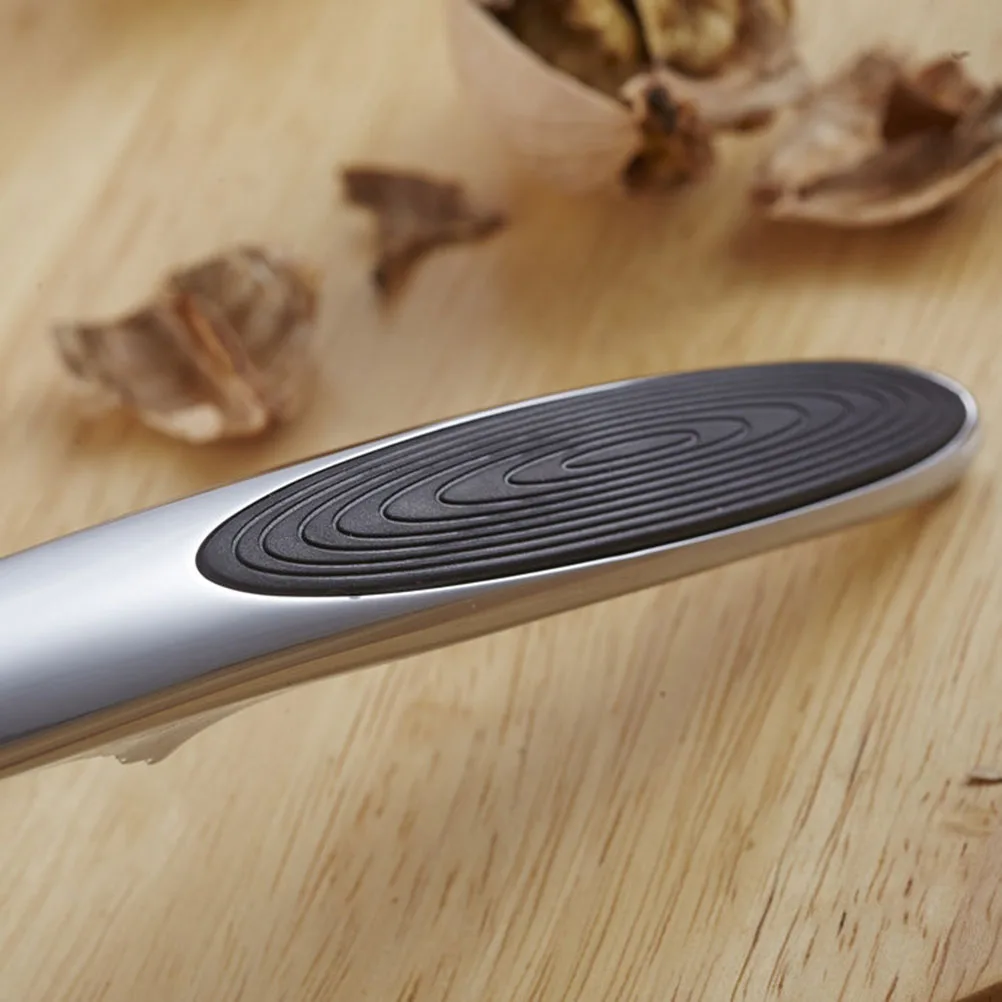 

Heavy Duty Zinc Alloy Nutcracker Portable Shell Crusher Walnut Opener Non-Slip Handle Pecans Almonds Brazil Nuts Hazelnuts