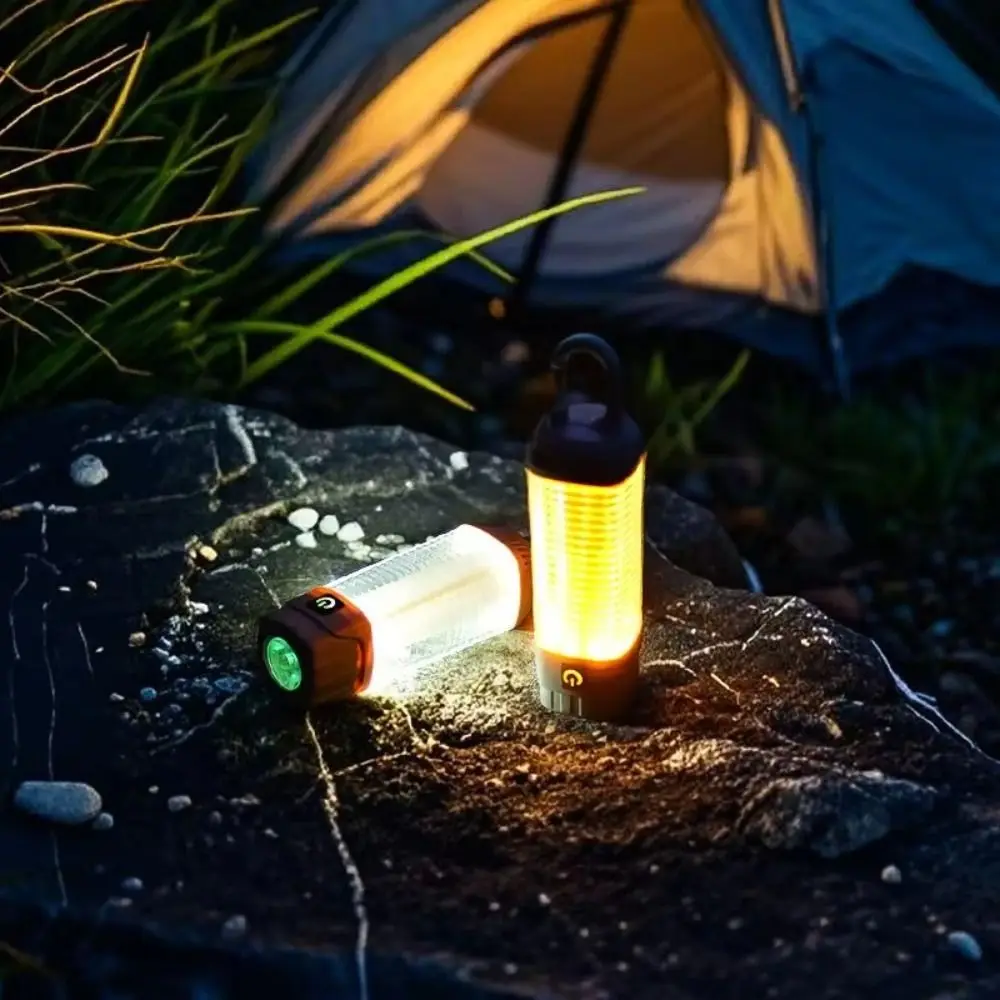 Portable LED Small Flashlight Rechargeable Lightweight Mini Pocket Flashlight Anti-splash Water Handheld Key Chain Flash Lights
