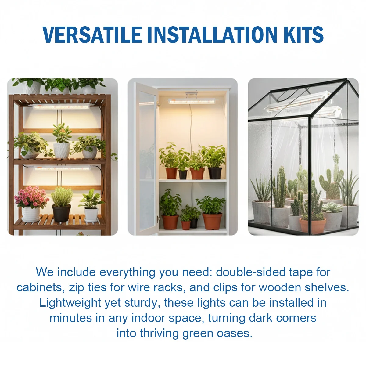 T5 Grow Light High PPFD Full Spectrum Tube Under Shelf Light for Hydroponics Greenhouse Seedlings Indoor Garden Vegetable Flower view 5