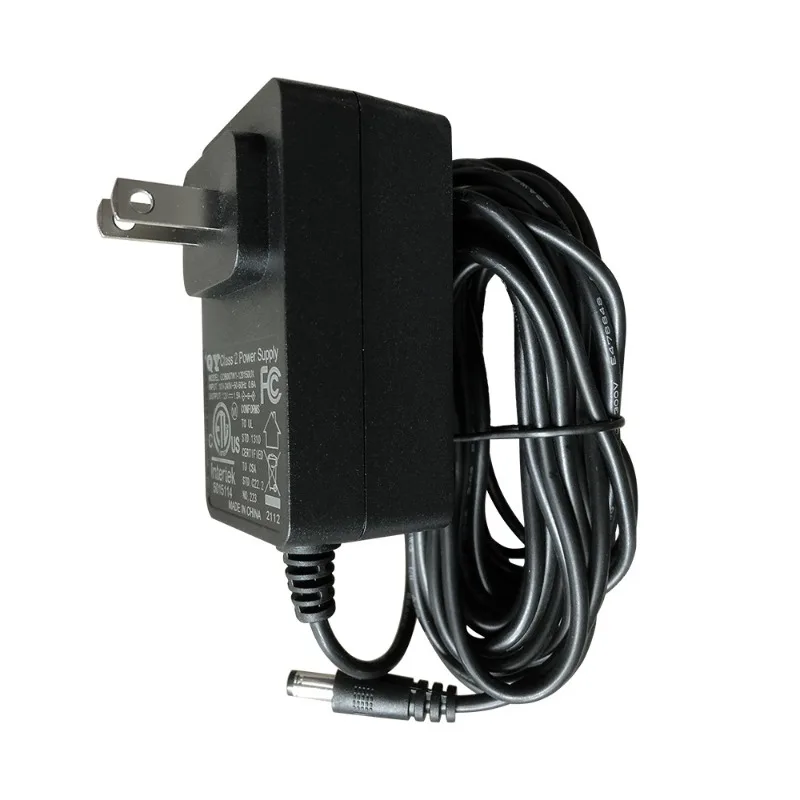 Dc Power Adapter 12V1.5A18W(UL)5m Line Length 5.5*2.1 Interface Compatible with Gravity Furnaces