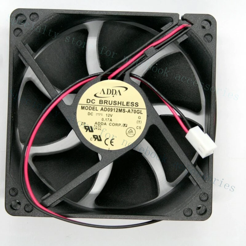 

A+ ADDA AD0912MS-A70GL 90mm 9cm 90x90x25mm DC 12V 0.17A cooling fan