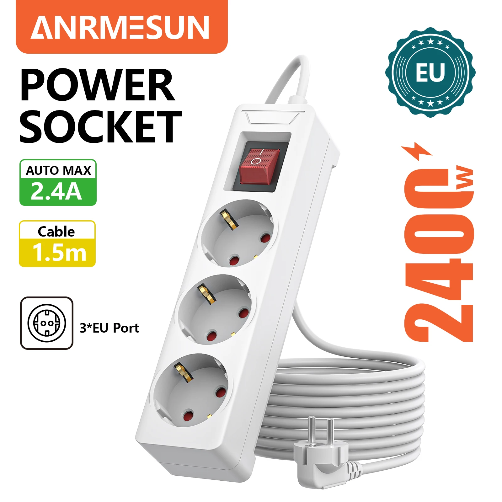 Variant: 3 AC sockets