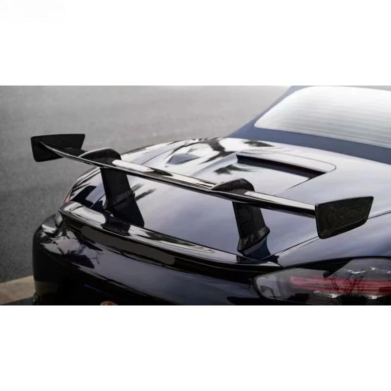 

For Porsche Boxster Cayman 718 Dry Carbon Fiber Rear Spoiler Wing Car Body Kit