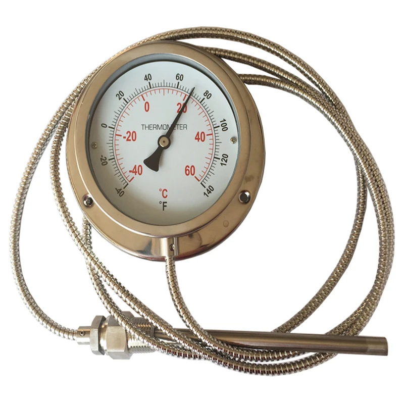 

SS304 4 inch Remote reading Capillary thermometer