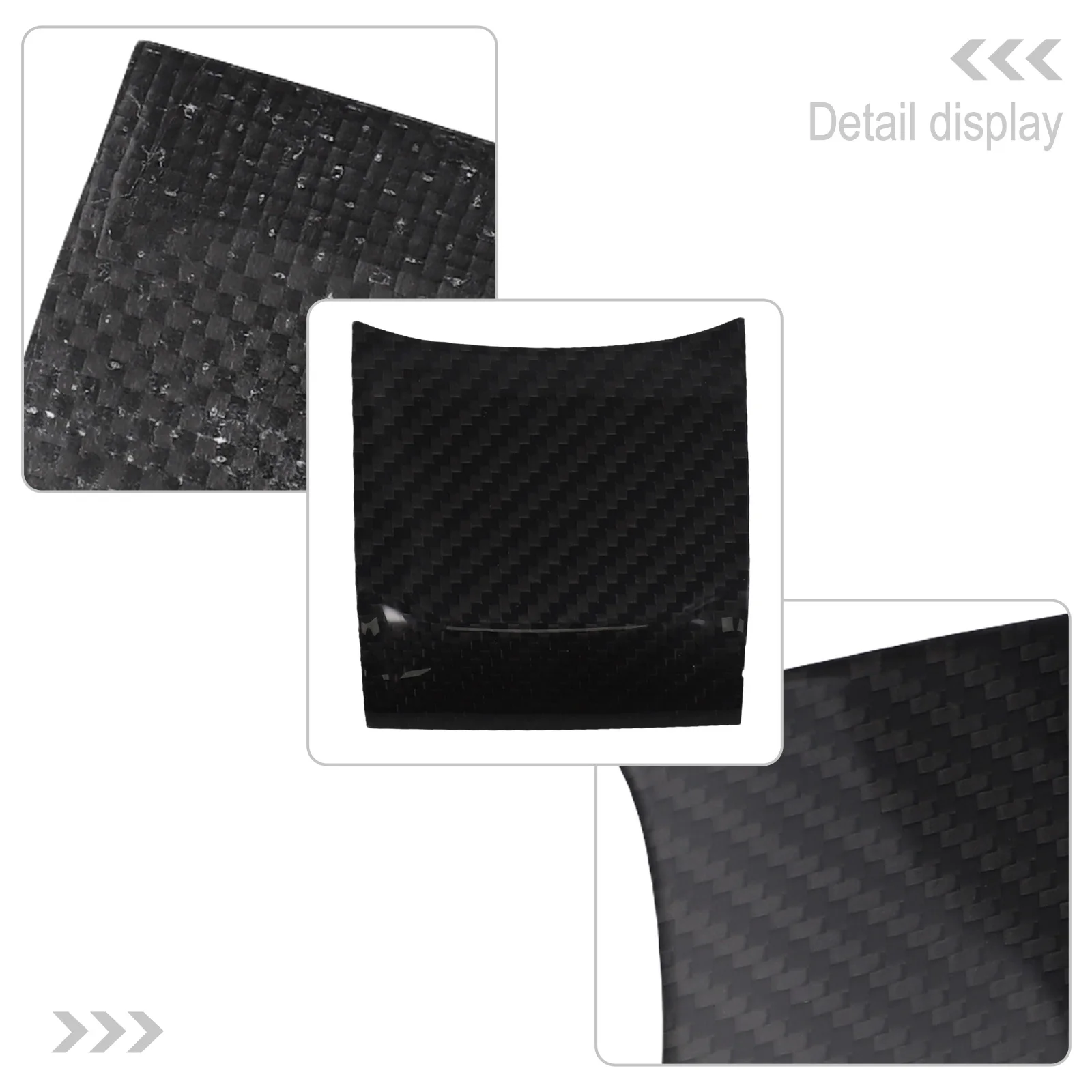 Dry Carbon Fiber Manual Gear Shift Base Cover For For Honda Civic 10th Gen 2016-2021 Console Trim Panel Interior Car Styling Acc