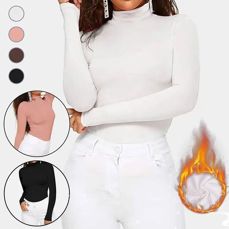 

Women's Long Sve Turtlene Sweater Warm Pullovers Sweet Sle Slim Fit Cotton Knot Knitted Sweater Autumn Season