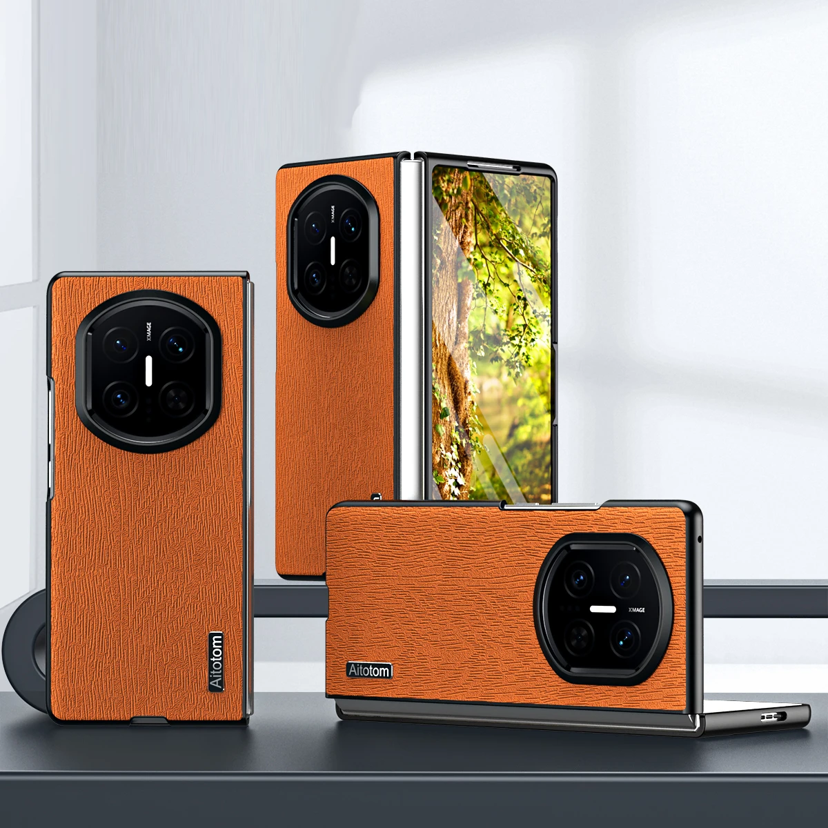 Non-Slip Pu Leather…