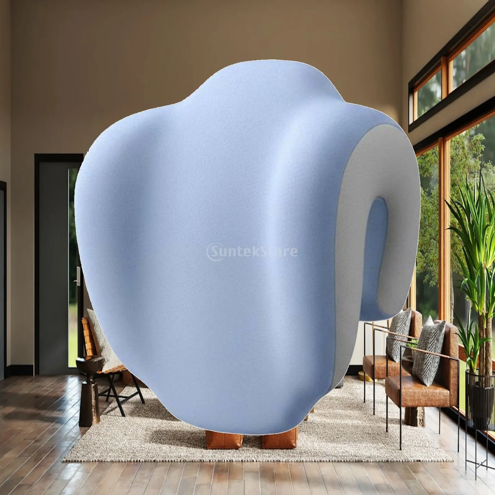 High Back Office Headrest Chair Pillow Ergonomic Memory Foam Neck Rest for Home Chair Gaming
