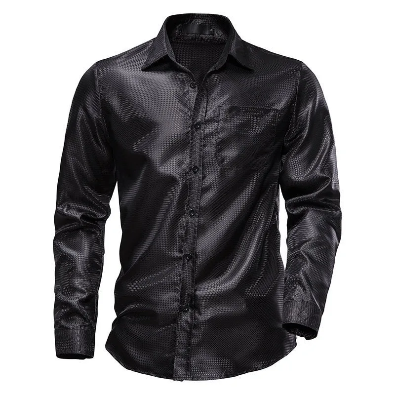 Chemise Hawaïenne à Manches sulfpour Homme, Tenue Décontractée, pour Boîte de Nuit, ix, Mariage, Smoking, Rotterdam, Kle, Années 70, 2023