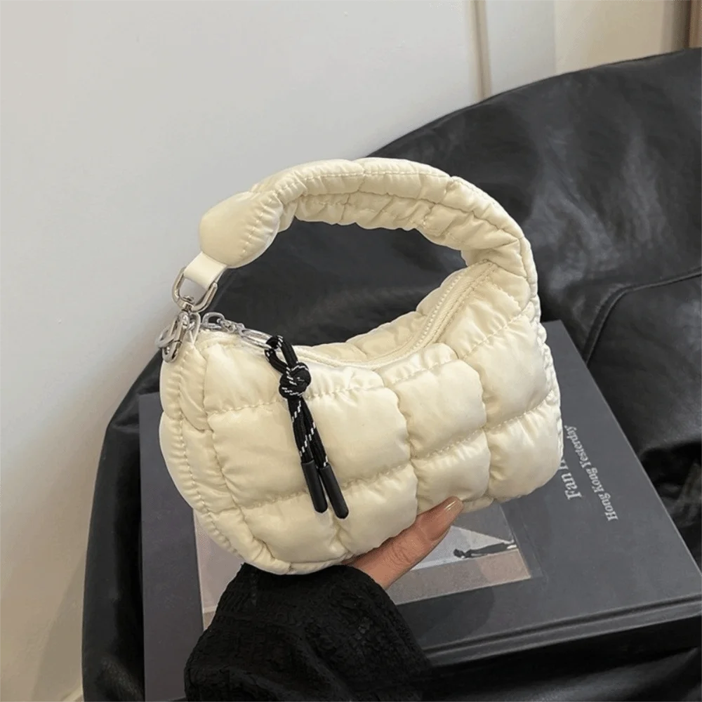 

Милая женская сумка-тоут с подвеской, однотонная, маленькая, в корейском стиле, в форме пузырьков/облака