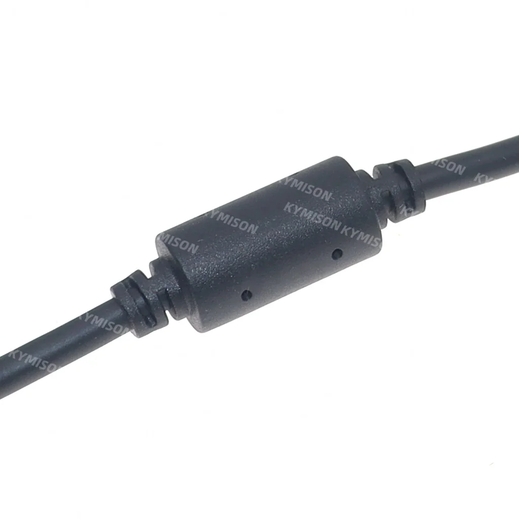 18AWG Miedziane złącze wtykowe DC do laptopa Dell HP Ładowarka Adapter czarny Pin 7.4 x 5.0 z diodą LED 1.8M — zdjęcie 3
