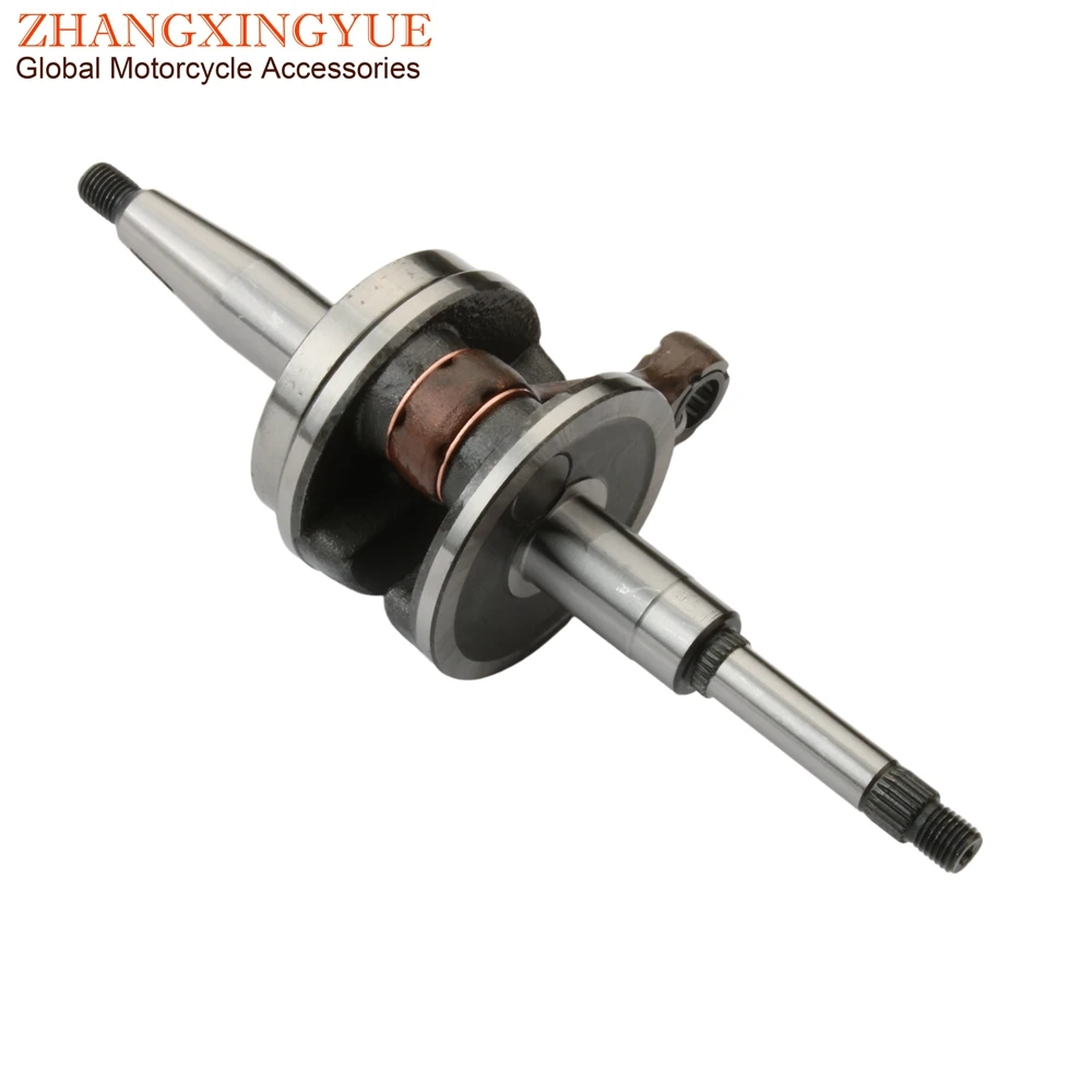 Scooter Ludix50 Crankshaft For Peugeot 50 Citystar Django Jet Force Kisbee Ludix Speedfight 3 4 Vivacity 50cc 2/3 2T AC LC