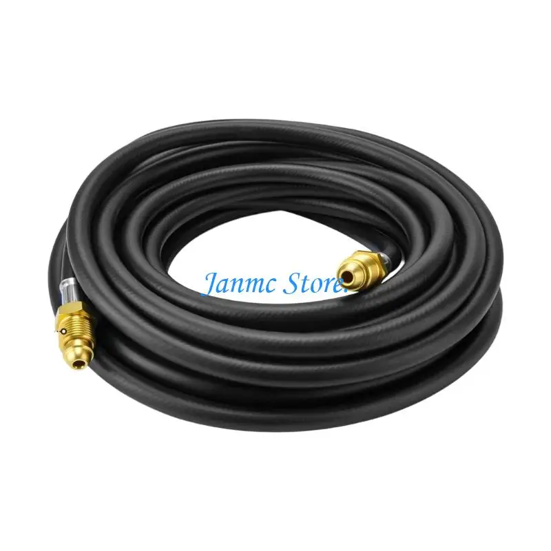 Flexible Rubber Inert Gas Welding Hose 5/8inchX18 Inert Argon Welding Hose Assembly for TIG Welding Equipment Enduring LX0C