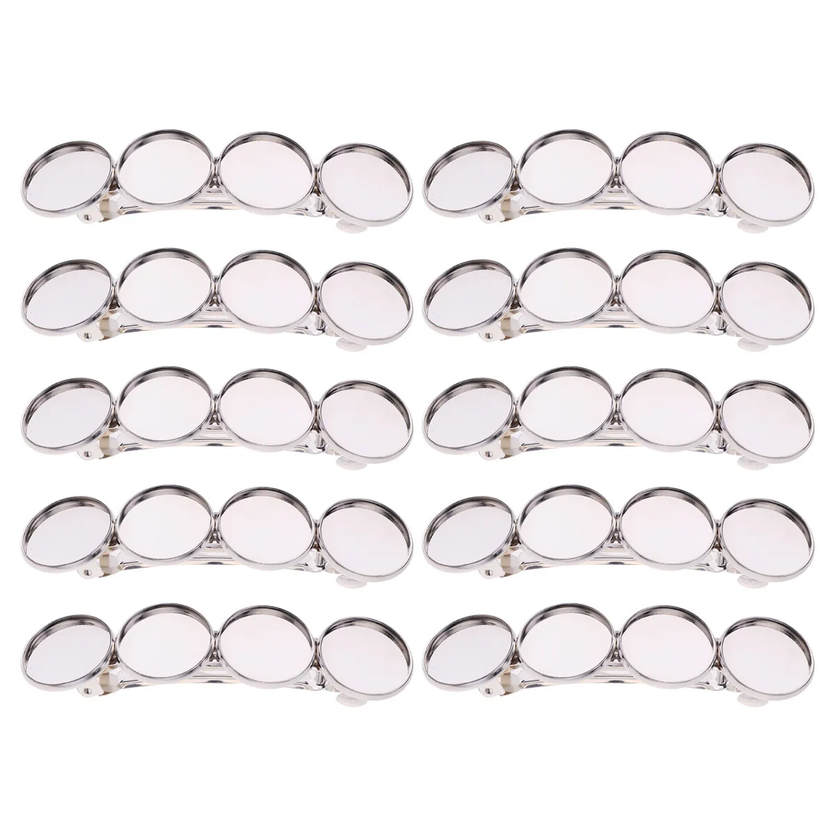 

10 Pcs Spring Clips Accessories for DIY Hairpin Headdress Stylish Hair Clips Handmade Jewelry Gift Hair Care Tools