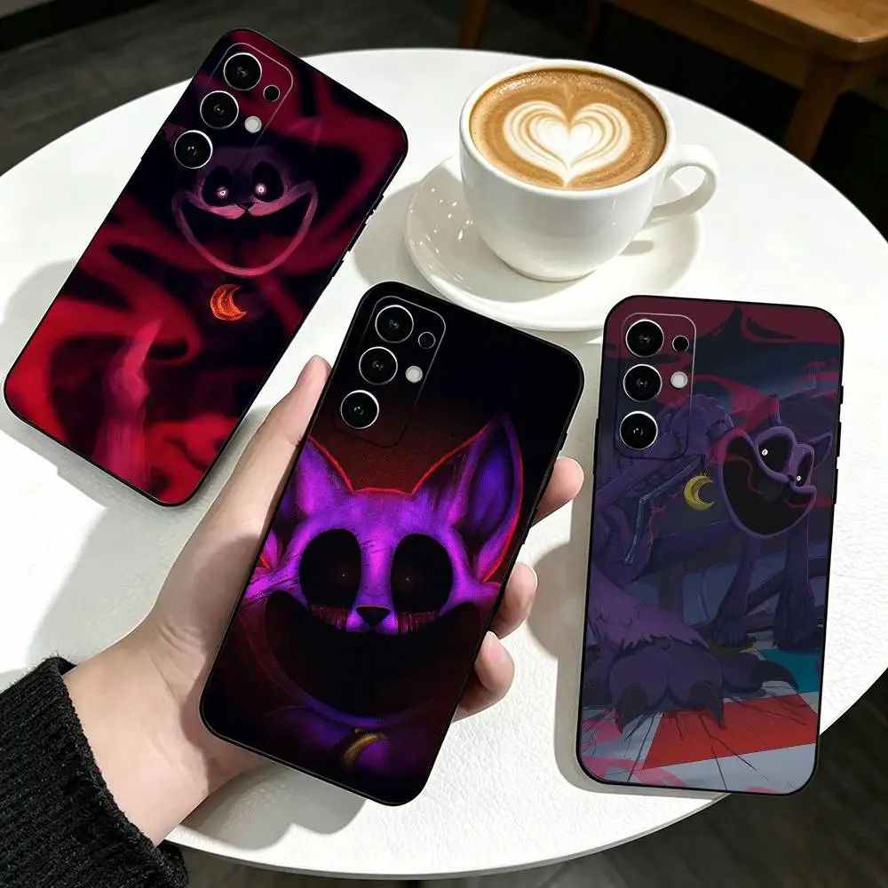 

C-CatnapS Game P-PoppyS Phone Case For Samsung S25,S24,S21,S22,S23,S30,Ultra,S20,Plus,Fe,Soft Silicone Black Cover