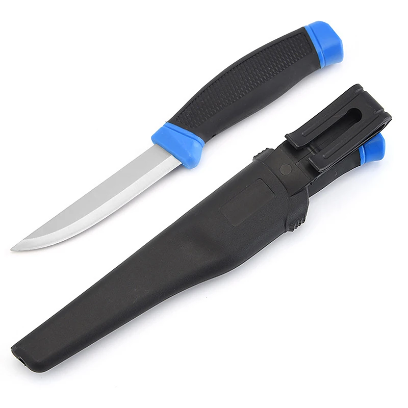 High Quality Outdoor Fishing Accessories Fishing Boat Stainless Steel Fish HFilleting Knife Camping Tools Meat Cutting PP Handle