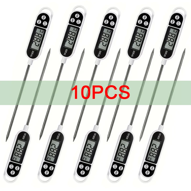 

10 шт. пищевой термометр TP300 цифровой кухонный термометр для приготовления мяса зонд для еды барбекю электронная духовка кухонные инструменты
