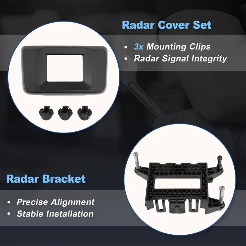 A60E-For Honda Accord 2018-2022 Models Cruise Control Distance Sensor Mounting Bracket Kit(OE 36809TVAA12) 2