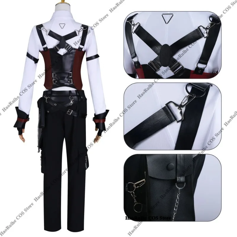 Game Hunter Heroine Vrouwelijke Cosplay Kostuum Xavier Zayne Rafayel Pruik Uniform Anime Liefde En Deepspace Miss Hunter Party Girl Pak