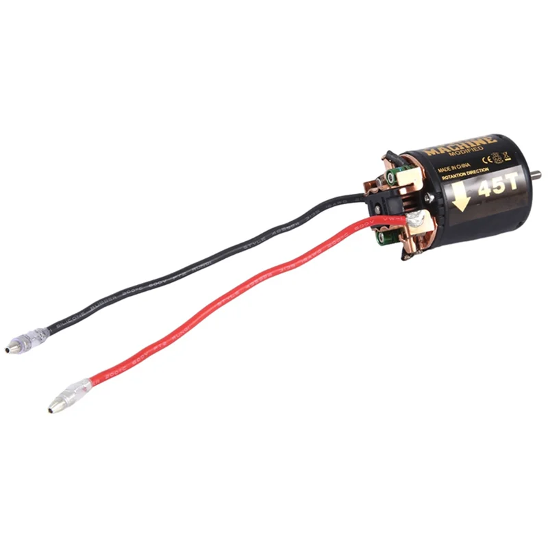 

ABWE-540 Brushed Motor With 1060 Brushed ESC 60A 2-3S Lipo Waterproof Electric Speed Controller For RC 1/10 Crawler Car