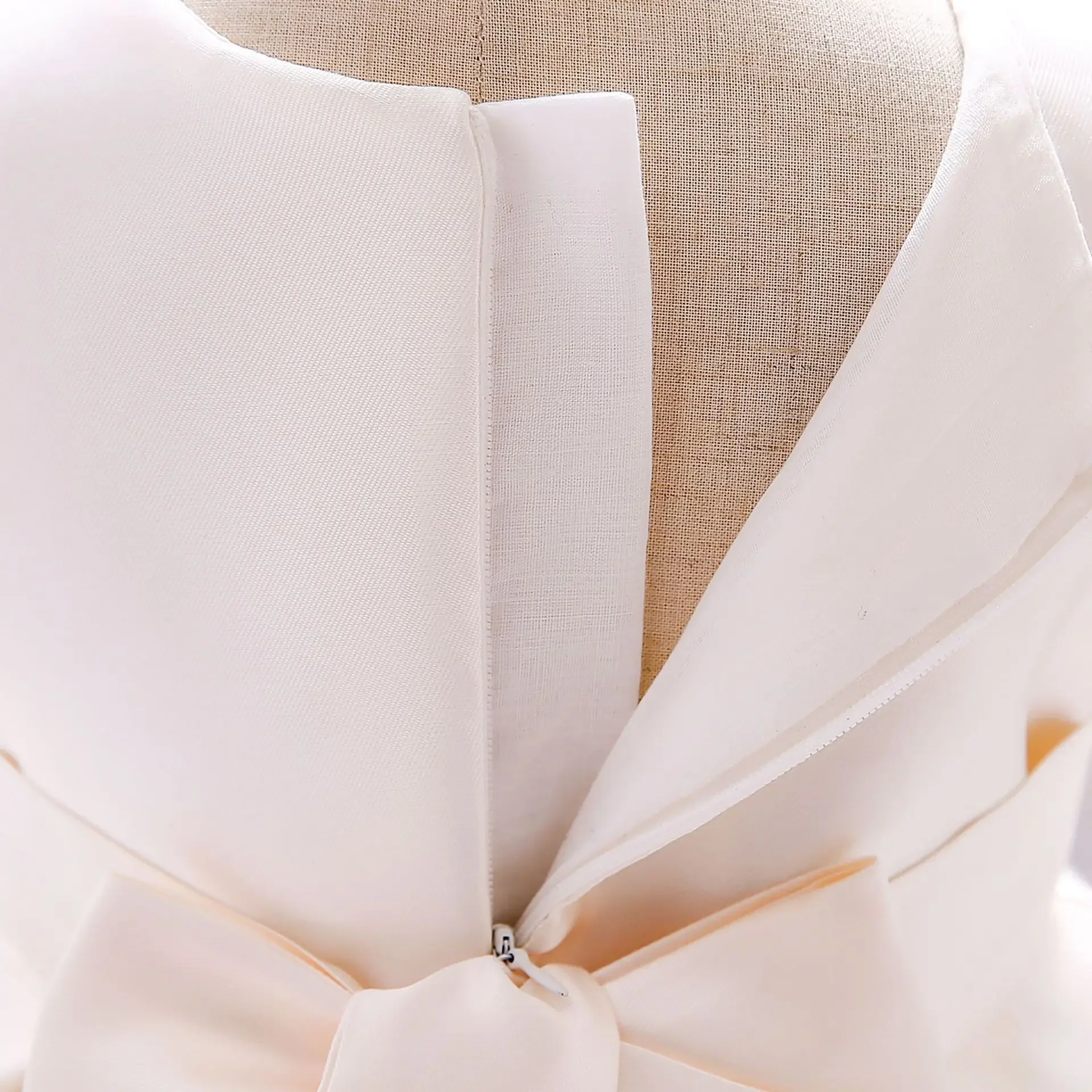 Baby Girl 1st Birthday Party Dress Sleeveless Toddler Girls Princess Dresses with Bow Kids Ball Growns Wedding Dress