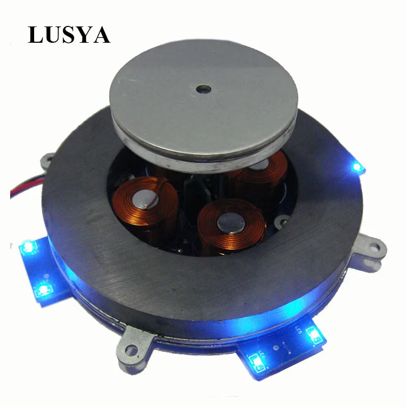 Lusya New 500g Magnetic Levitation Module Core Analog Circuit Magnetic Suspension With LED + power supply