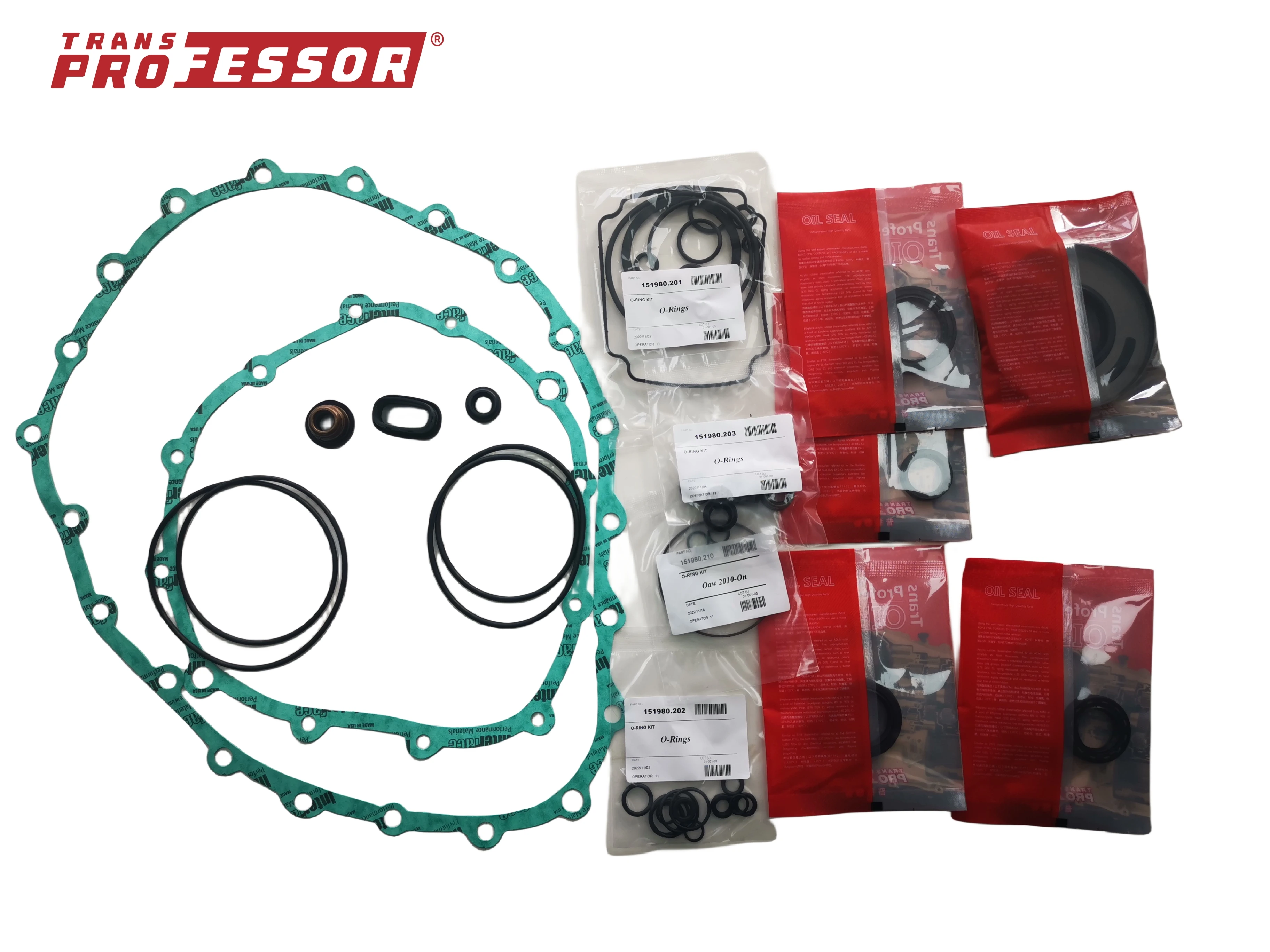 0AW CVT Transmission Repair Overhaul Kit for Audi A4 Quattro Cabriolet, TransProfessor Gearbox Gaskets Oil Seals Car Accessories