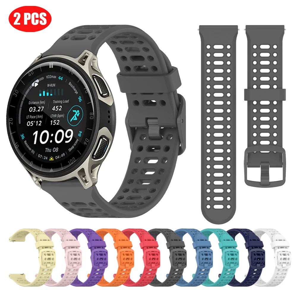 Pulseira de silicone para amazfit cheetah 2 ultra, 48mm, pulseira esportiva para BALANCE 2/GTS 4 2 Mini/GTR 4 3Pro/Bip Max, pulseira de relógio 20/22mm