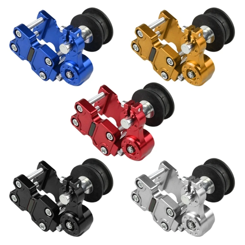 Motorbike Chain Tensioner Spring Guide Roller Slider Guide Adjuster Wheel Pulley