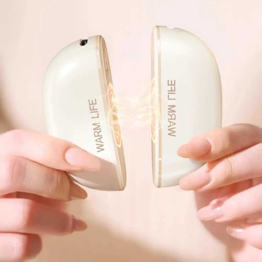 

2in1 Magnetic Hand Warmer Fast 3 Second Heating Dual Sided Warmth Massage USB Rechargeable Hand Heater For Women Men Kids ﻿