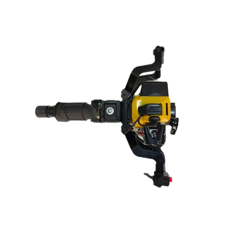 

Yellow gravel tree excavator, tree crane, seedling crane, earth excavation, trenching, tree removal machine, small