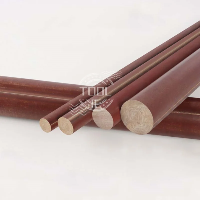

1Pcs DIA 8-50mm Bakelite Bar Phenolic Laminate Insulated High-Temperature Resistant Electric Wood Rod 500mm Length Solid Round