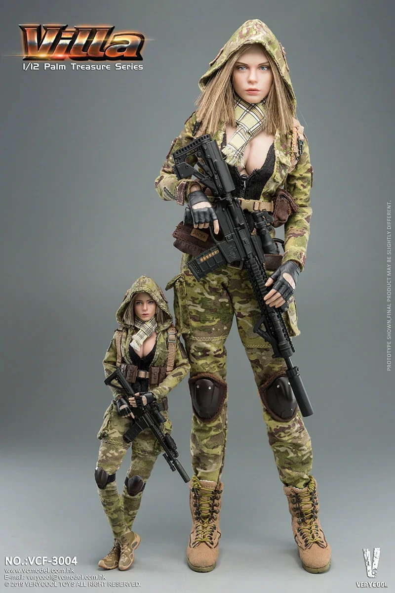 VERYCOOL 1/12 Female Solider Shooter VILLA VCF-3004 Collection Action Figure