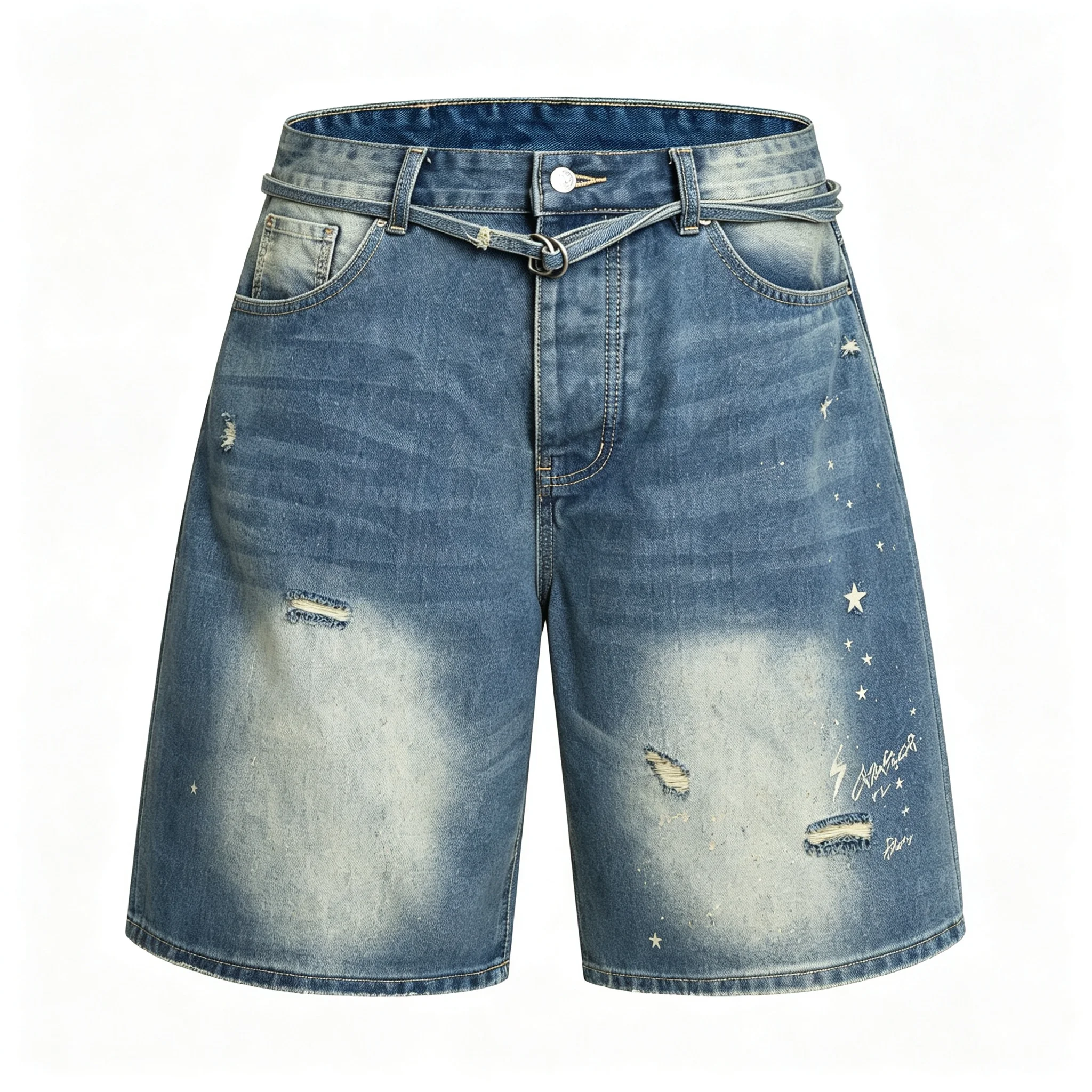 Nordic 1996 Minimalist Denim Shorts Swedish Style Vintage Casual Hot Pants sizes S-XL